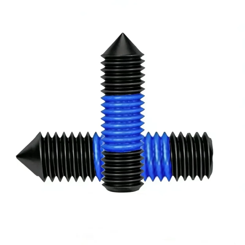 20 Pcs M3 M4 M5 M6 M8 12.9 Grade Hex Socket Machine Screws With Glue Dispensing Anti-Loosening Anti-Vibration Coated Screws
20 Pcs M3 M4 M5 M6 M8 12.9 Grade Hex Socket Machine Screws With Glue Dispensing Anti-Loosening Anti-Vibration Coated Screws