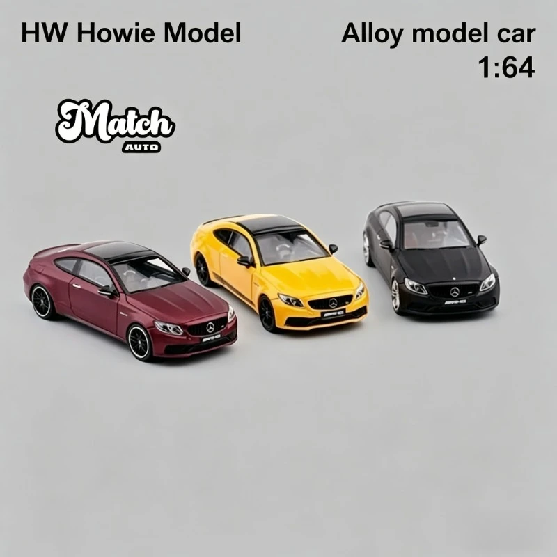 HW Howie Model 1:64 AMG C63s Coupe Alloy Car Model Boys' Toy Collection Decoration Item
HW Howie Model 1:64 AMG C63s Coupe Alloy Car Model Boys' Toy Collection Decoration Item