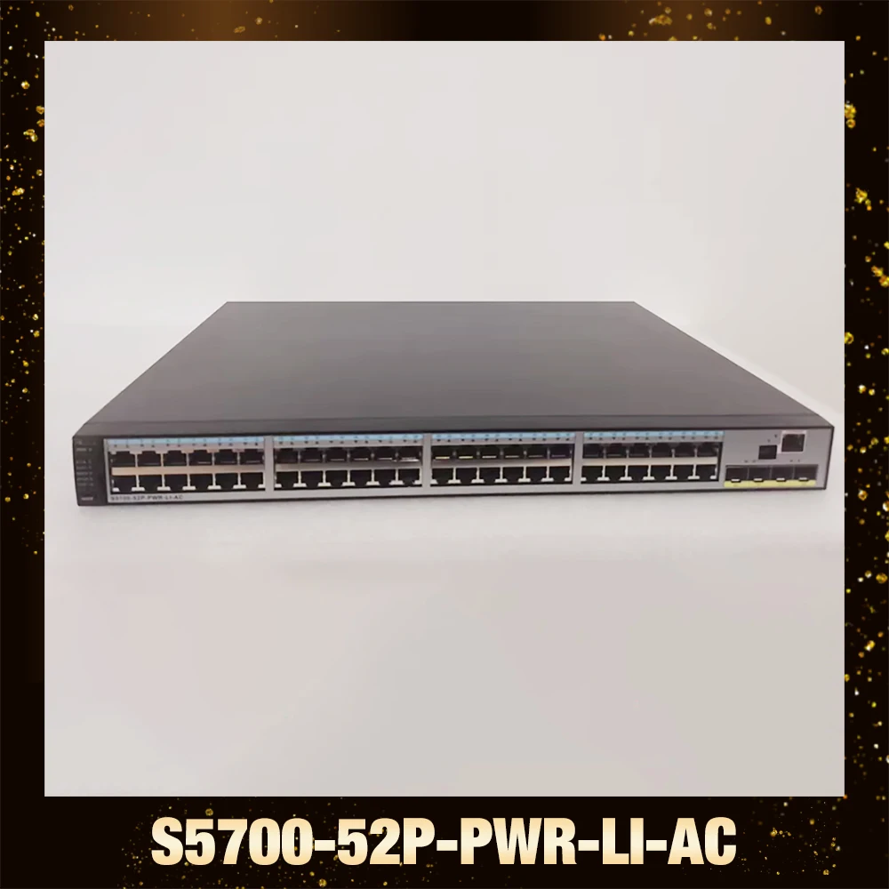 For HUAWEI S5700-52P-PWR-LI-A 48 port Gigabit POE power supply 4SFP network switch
For HUAWEI S5700-52P-PWR-LI-A 48 port Gigabit POE power supply 4SFP network switch