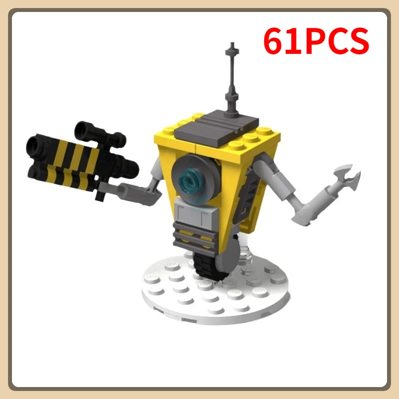 Увлекательный робот, строительные блоки MOC-30832, мини-миниатюрная шутка, робот, украшение, сборная модель, игрушка-головоломка, подарок на день рождения
Увлекательный робот, строительные блоки MOC-30832, мини-миниатюрная шутка, робот, украшение, сборная модель, игрушка-головоломка, подарок на день рождения