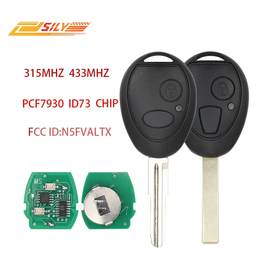 SILY 2 кнопки 433 МГц ID73 чип для Land Rover Discovery 1999 2000 2001 2002 2003 2004 брелок с дистанционным управлением FCCID: N5FVALTX3
SILY 2 кнопки 433 МГц ID73 чип для Land Rover Discovery 1999 2000 2001 2002 2003 2004 брелок с дистанционным управлением FCCID: N5FVALTX3