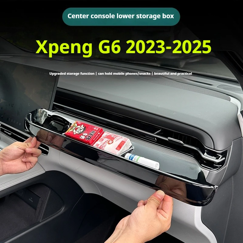 Fit for Xpeng G6 2025 Xiaopeng G6 Storage Box for The Lower Layer of The Center Console Instrument Panel Car Interior
Fit for Xpeng G6 2025 Xiaopeng G6 Storage Box for The Lower Layer of The Center Console Instrument Panel Car Interior