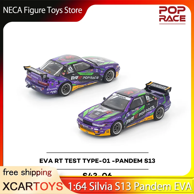 XCARTOYS & POP RACE 1:64 Nissan Silvia S13 Pandem EVA RT Test Type-01 Diecast Model Car Toy Gift For Adults & Fans In Stock
XCARTOYS & POP RACE 1:64 Nissan Silvia S13 Pandem EVA RT Test Type-01 Diecast Model Car Toy Gift For Adults & Fans In Stock
