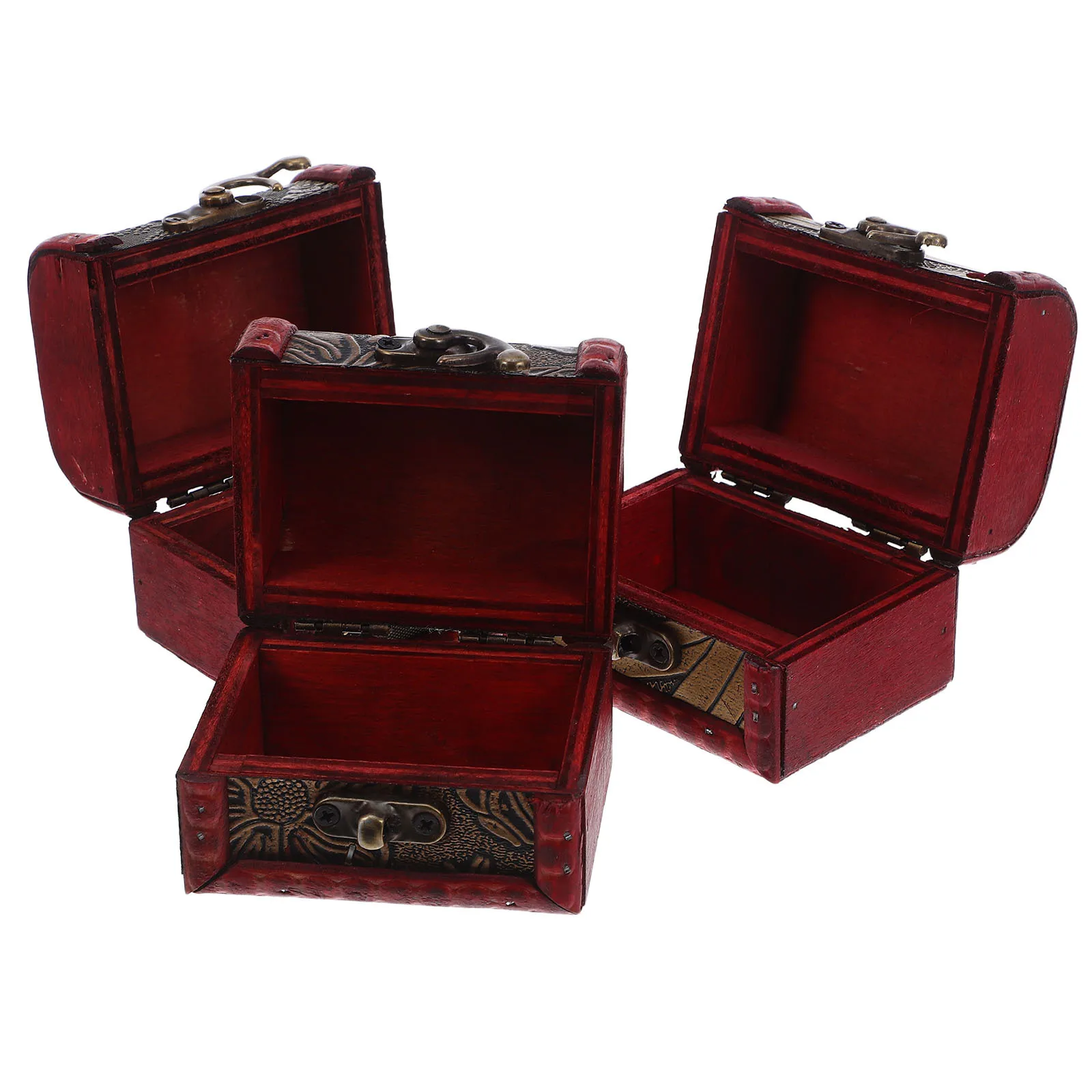 3Pcs Mini Wooden Jewelry Box Vintage Style Storage Organizer for Rings Earrings Coins Keepsakes Desktop Decor Treasure
3Pcs Mini Wooden Jewelry Box Vintage Style Storage Organizer for Rings Earrings Coins Keepsakes Desktop Decor Treasure