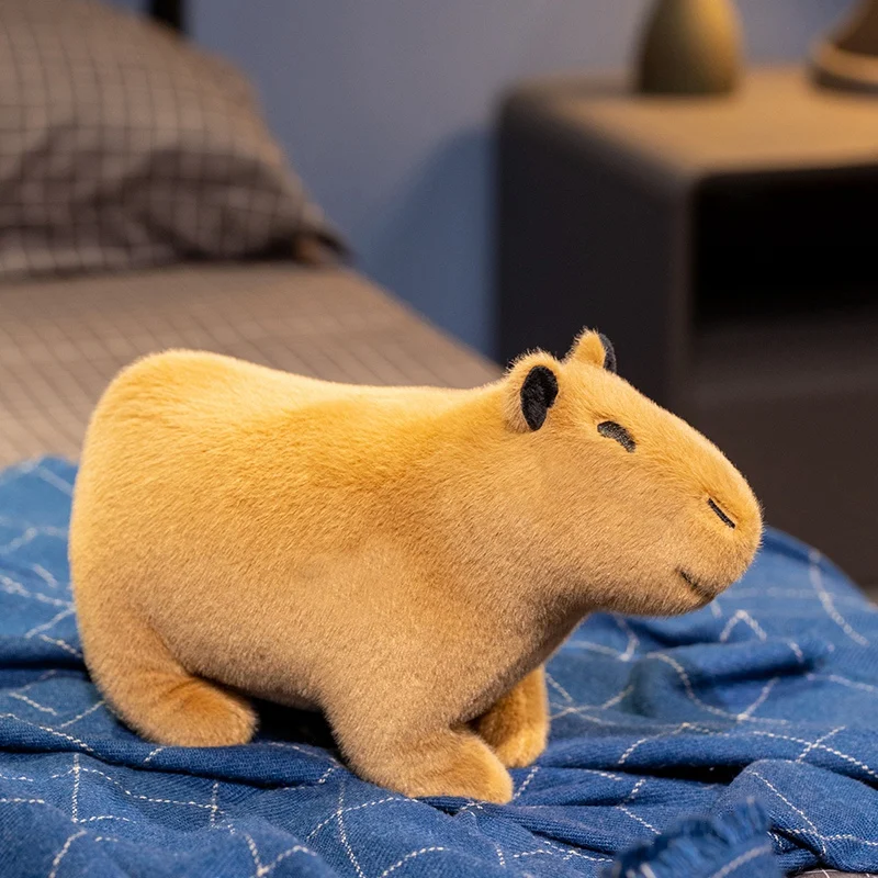 Kawaii Capybara Plush Toy Stuffed Capibara Fluffy Doll Long Sleep Soft Pillow Sofa Cushion Nap Sleeping Toys for School Xmas
Kawaii Capybara Plush Toy Stuffed Capibara Fluffy Doll Long Sleep Soft Pillow Sofa Cushion Nap Sleeping Toys for School Xmas