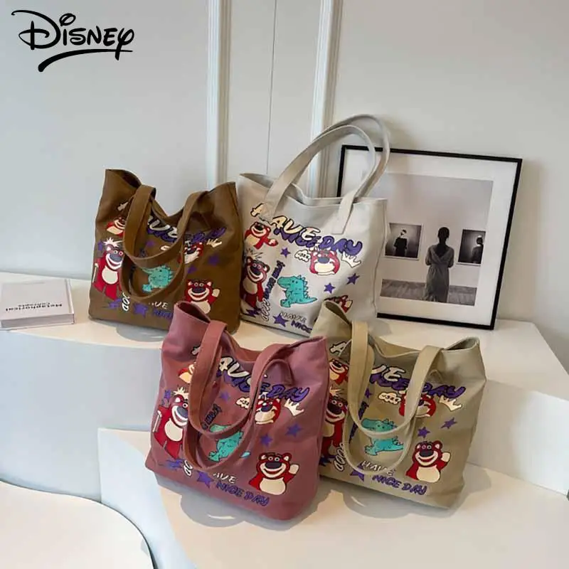 Kawaii Disney Anime Single Shoulder Shopping Bag Cute Lotso Cartoon Large Capacity Casual Commuting Canvas Tote Bag Girls Gifts
Kawaii Disney Anime Single Shoulder Shopping Bag Cute Lotso Cartoon Large Capacity Casual Commuting Canvas Tote Bag Girls Gifts