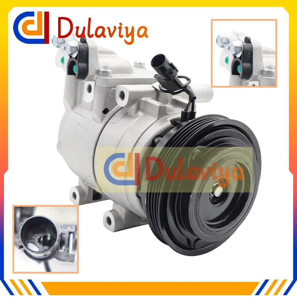 97701-2C100 AC Compressor with Clutch For Hyundai Elantra Tiburon 2.0L L4 GAS 97701-2D100 97701-2E000 97701-09000
97701-2C100 AC Compressor with Clutch For Hyundai Elantra Tiburon 2.0L L4 GAS 97701-2D100 97701-2E000 97701-09000