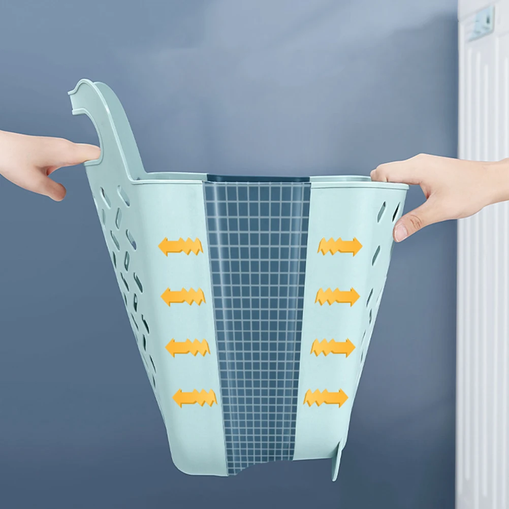 Wall Hanging Laundry Basket Foldable Tpe Wall-Mounted Clothes Storage Hamper Space-Saving Collapsible Large Capacity Lightweight
Wall Hanging Laundry Basket Foldable Tpe Wall-Mounted Clothes Storage Hamper Space-Saving Collapsible Large Capacity Lightweight
