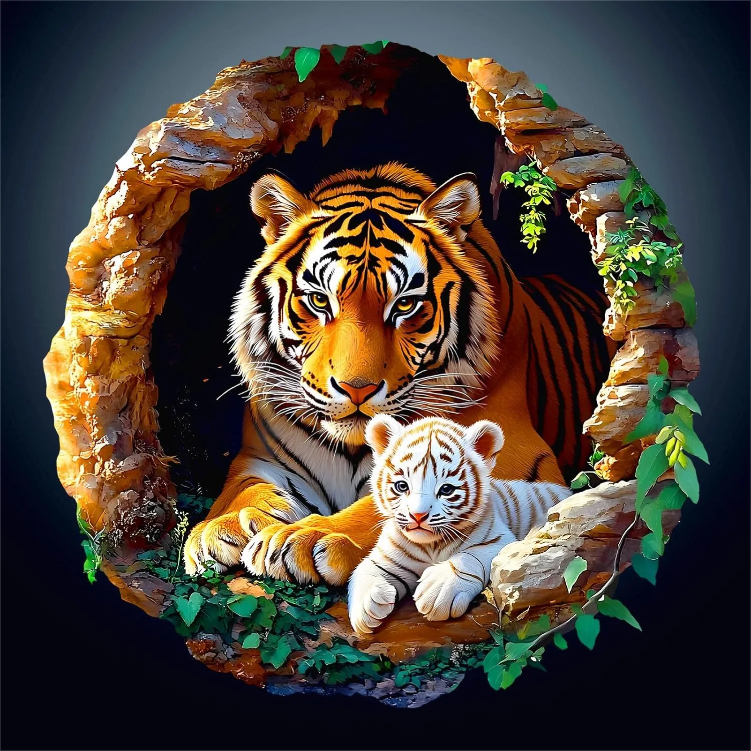 Wooden Puzzles for Adults - Tiger Family 3D Jigsaw, 100pcs Unique Home Decor Gift
Wooden Puzzles for Adults - Tiger Family 3D Jigsaw, 100pcs Unique Home Decor Gift