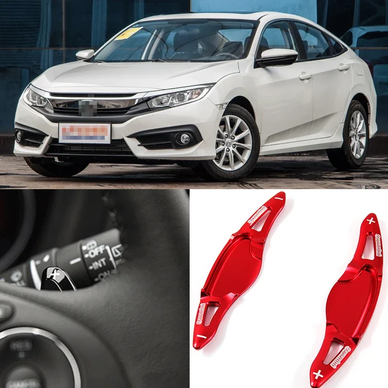 2pcs Steering Wheel Aluminum Shift Paddle Shifter Extension For Honda Civic 10th 2017-2018 Car-styling
2pcs Steering Wheel Aluminum Shift Paddle Shifter Extension For Honda Civic 10th 2017-2018 Car-styling