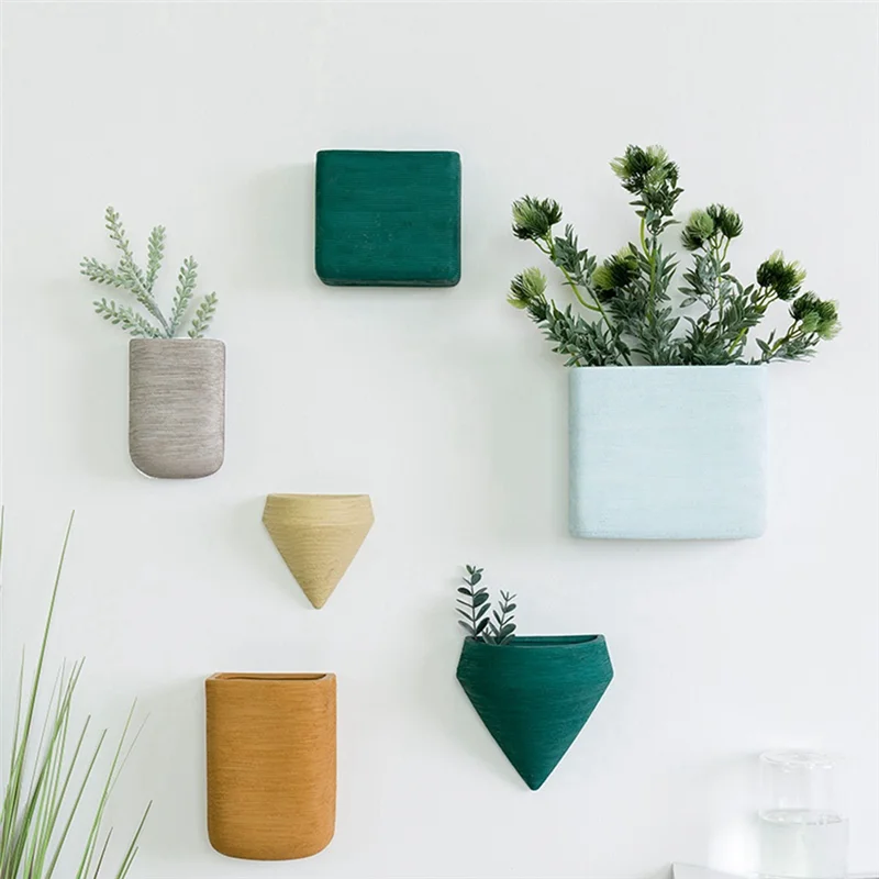 Reliable Geometric Shape Wall-Mounted Flower Pots Balcony, Living Room, Cafe Wall-Mounted Decorative Vase Durable High G
Reliable Geometric Shape Wall-Mounted Flower Pots Balcony, Living Room, Cafe Wall-Mounted Decorative Vase Durable High G