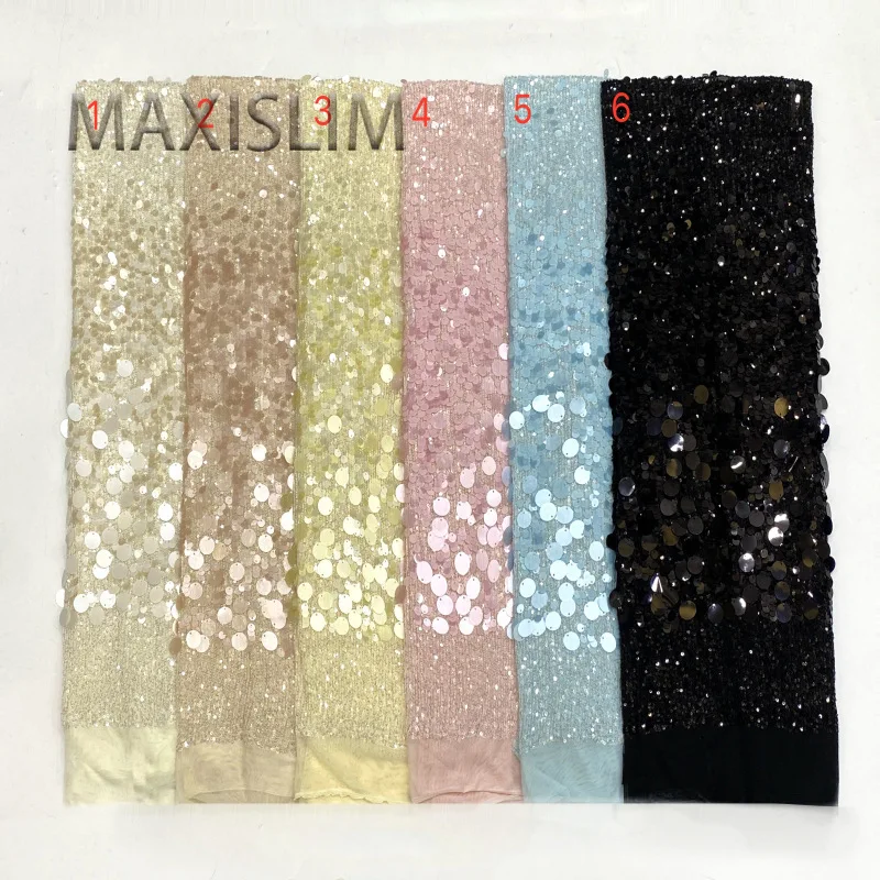 New Gradient 3+9+12+18mm Embroidered Sequin Fabric Dress Stage Performance Costumes Width 125CM
New Gradient 3+9+12+18mm Embroidered Sequin Fabric Dress Stage Performance Costumes Width 125CM