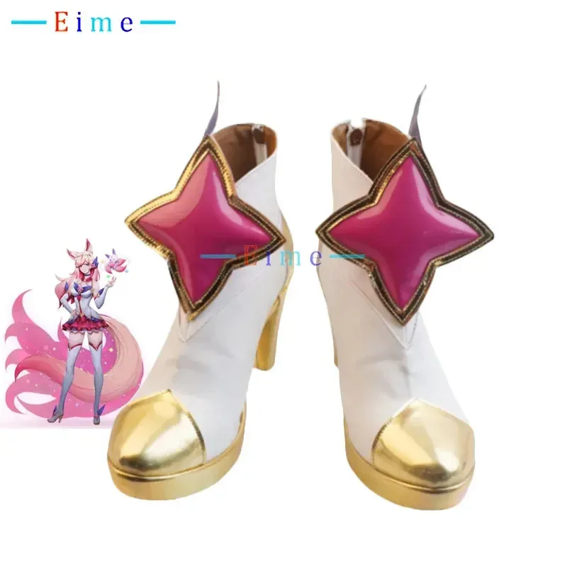 Новая обувь для косплея Ahri, игра LOL Star Guardian, реквизит для косплея, обувь из искусственной кожи, карнавальные ботинки на Хэллоуин, индивидуальный заказ2025
Новая обувь для косплея Ahri, игра LOL Star Guardian, реквизит для косплея, обувь из искусственной кожи, карнавальные ботинки на Хэллоуин, индивидуальный заказ2025