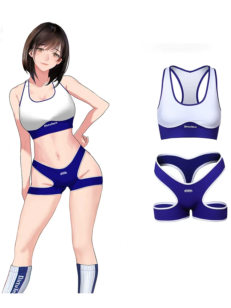 Japanese Ultra Short Gymnastics Leotard Sports Suspenders Vest Hip Lifting Hollow Sexy Shorts Cos Anime for Women
Japanese Ultra Short Gymnastics Leotard Sports Suspenders Vest Hip Lifting Hollow Sexy Shorts Cos Anime for Women
