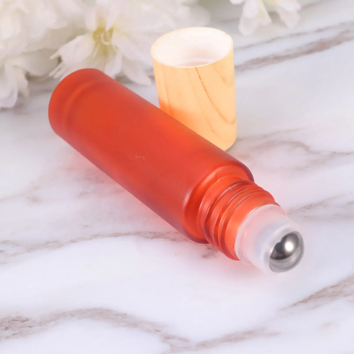 5Pcs Rolling Vial Bottles Portable Wooden Lid Mini Glass Bottle Empty Small Bottle for Essential Oils Perfumes Travel Storage
5Pcs Rolling Vial Bottles Portable Wooden Lid Mini Glass Bottle Empty Small Bottle for Essential Oils Perfumes Travel Storage
