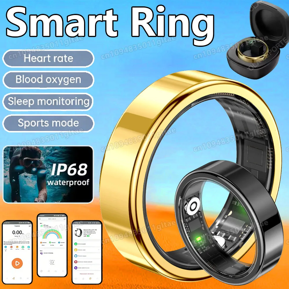 2026 New Smart Ring Heart Rate Blood Pressure Sleep Monitoring Motion Tracking IP68 Waterproof Men Women Smart Ring Holiday Gift
2026 New Smart Ring Heart Rate Blood Pressure Sleep Monitoring Motion Tracking IP68 Waterproof Men Women Smart Ring Holiday Gift