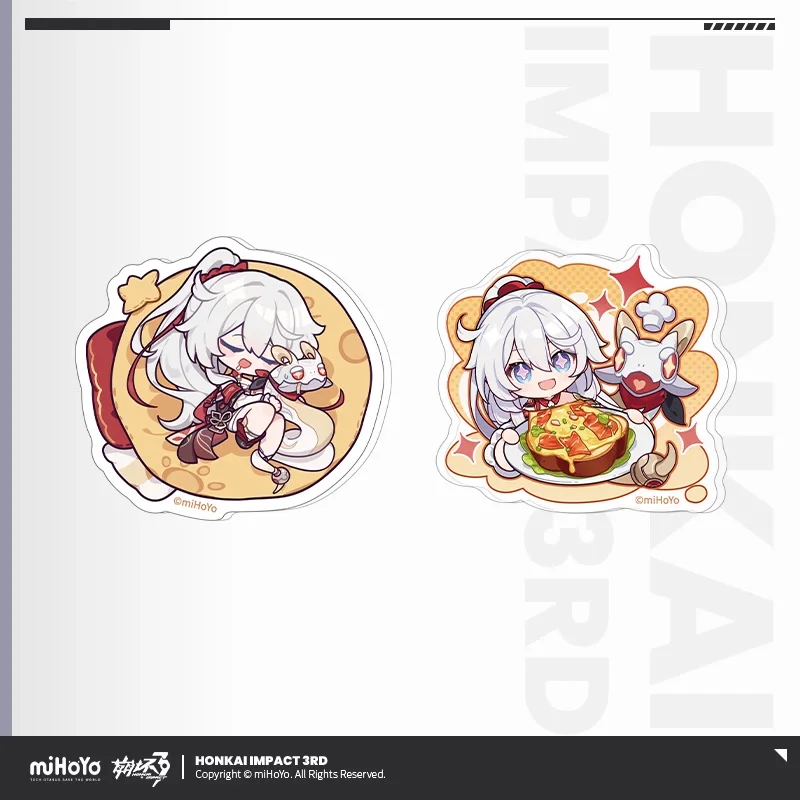 Официальный товар Sunsyea Honkai Impact 3rd miHoYo, оригинальная подлинная серия XGQX, версия Q, магнит на холодильник Kiana
Официальный товар Sunsyea Honkai Impact 3rd miHoYo, оригинальная подлинная серия XGQX, версия Q, магнит на холодильник Kiana