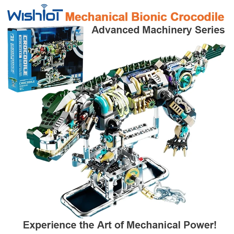 13056 Mechanical Crocodile Model 996pcs Building Blocks Bricks Set Animal Kit Animal World Assembly Toy for Kids Gifts
13056 Mechanical Crocodile Model 996pcs Building Blocks Bricks Set Animal Kit Animal World Assembly Toy for Kids Gifts