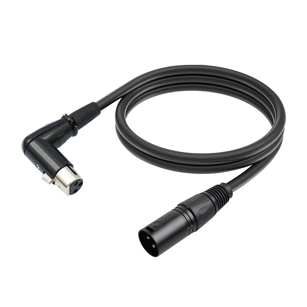 Balance Three Core 90 Degree Elbow Canon Female To Canon Male XLR Canon Audio Cable With A Length Of 1 Meter
Balance Three Core 90 Degree Elbow Canon Female To Canon Male XLR Canon Audio Cable With A Length Of 1 Meter