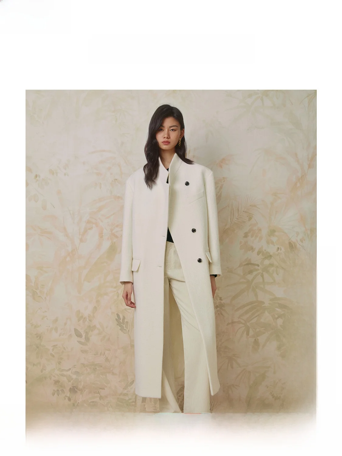 Коллекция Founder Series: Женское пальто Anqu Azhi с воротником-стойкой и драпировкой на плечах, элегантное, стройнящее, весеннее, новое, для повседневной носки, простое.
Коллекция Founder Series: Женское пальто Anqu Azhi с воротником-стойкой и драпировкой на плечах, элегантное, стройнящее, весеннее, новое, для повседневной носки, простое.