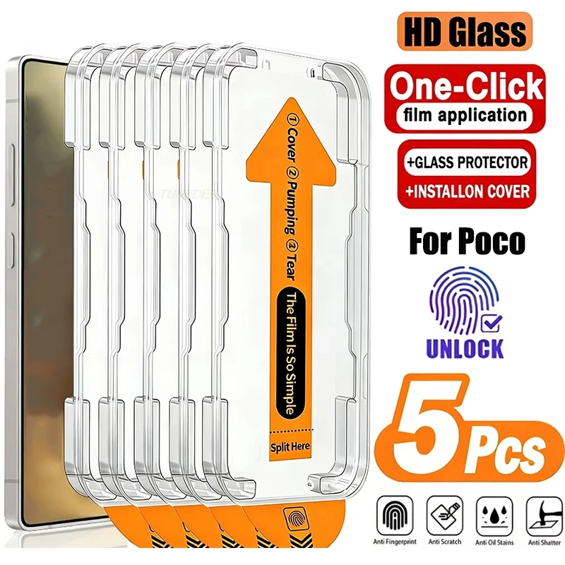HD Screen Protector For Poco X8 Pro Max F8 Ultra F8 Pro Protective 8K Oleophobic Coating Dust Free Easy Install Tempered Glass
HD Screen Protector For Poco X8 Pro Max F8 Ultra F8 Pro Protective 8K Oleophobic Coating Dust Free Easy Install Tempered Glass