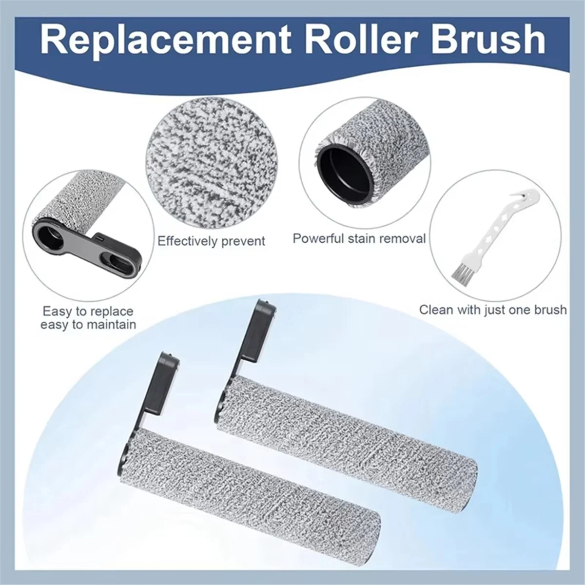 AM38M ABFU-for Roborock Flexi/Flexi Pro Handheld Wireless Vacuum Cleaner Main Roller Brush HEPA Filter Accessories Parts
AM38M ABFU-for Roborock Flexi/Flexi Pro Handheld Wireless Vacuum Cleaner Main Roller Brush HEPA Filter Accessories Parts