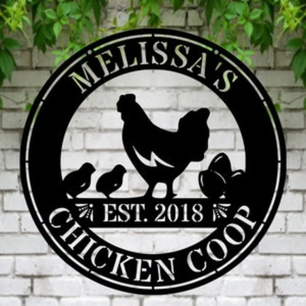 Personalized Chicken Coop Sign Hen House Charm Our Little Coop Delight Metal Sign Decorative Wall Art Chicken Haven Treasure
Personalized Chicken Coop Sign Hen House Charm Our Little Coop Delight Metal Sign Decorative Wall Art Chicken Haven Treasure