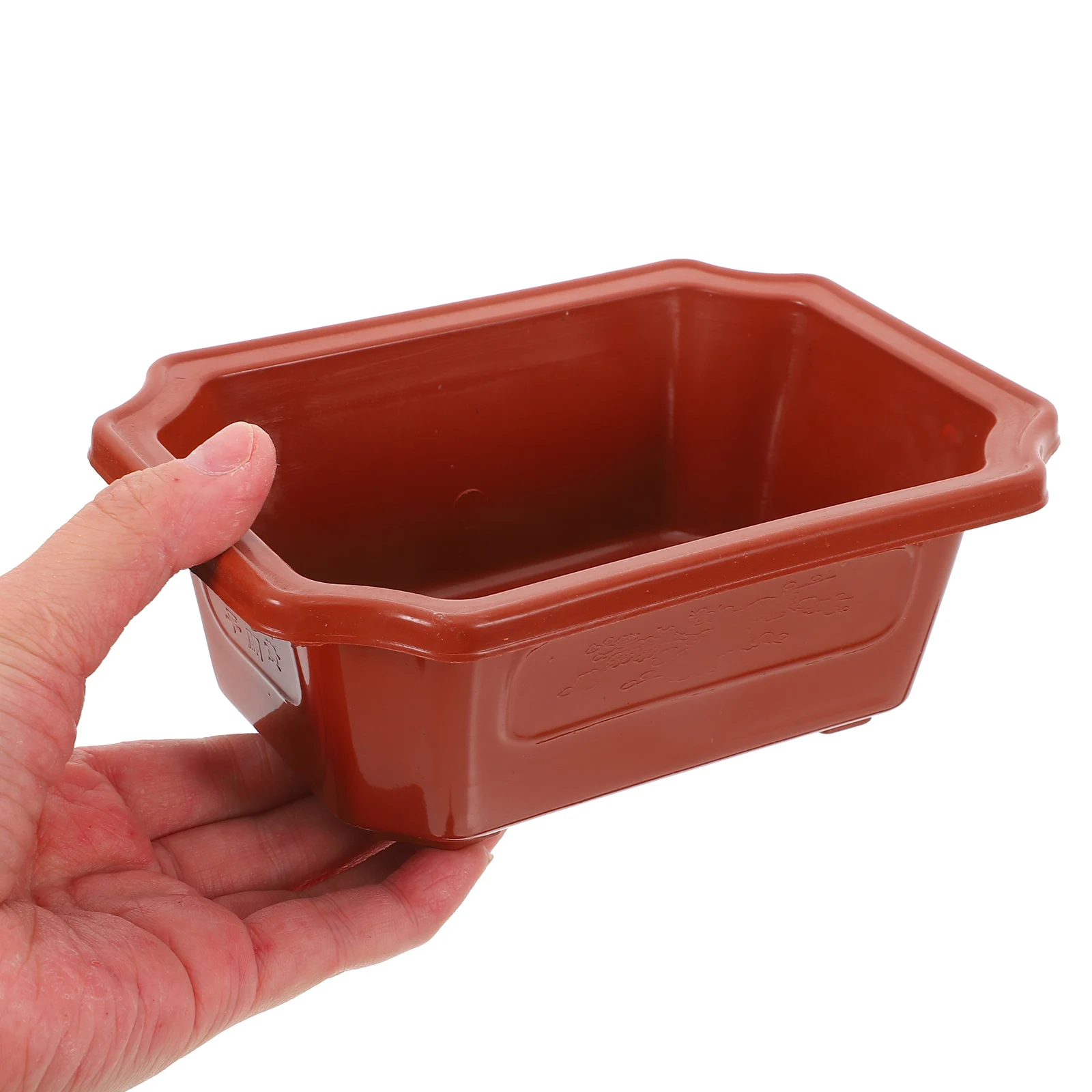 10pcs Bonsai Flowerpot Square Large Planters Indoor Office Gardening Plastic Container Lightweight Practical
10pcs Bonsai Flowerpot Square Large Planters Indoor Office Gardening Plastic Container Lightweight Practical