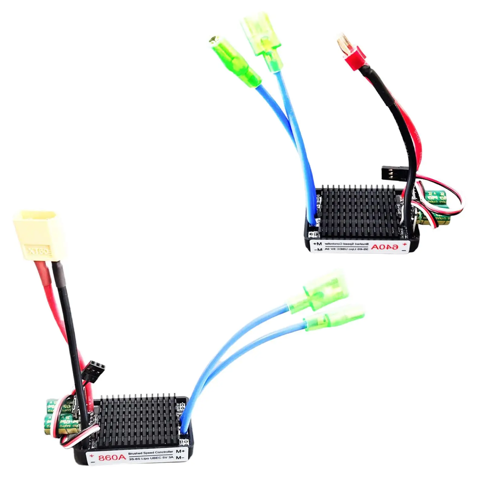 High Power Speed Controller 12V-24V,Brushed Motor 640A ESC for RC Ship Speed Boats Spare Parts Accessory
High Power Speed Controller 12V-24V,Brushed Motor 640A ESC for RC Ship Speed Boats Spare Parts Accessory