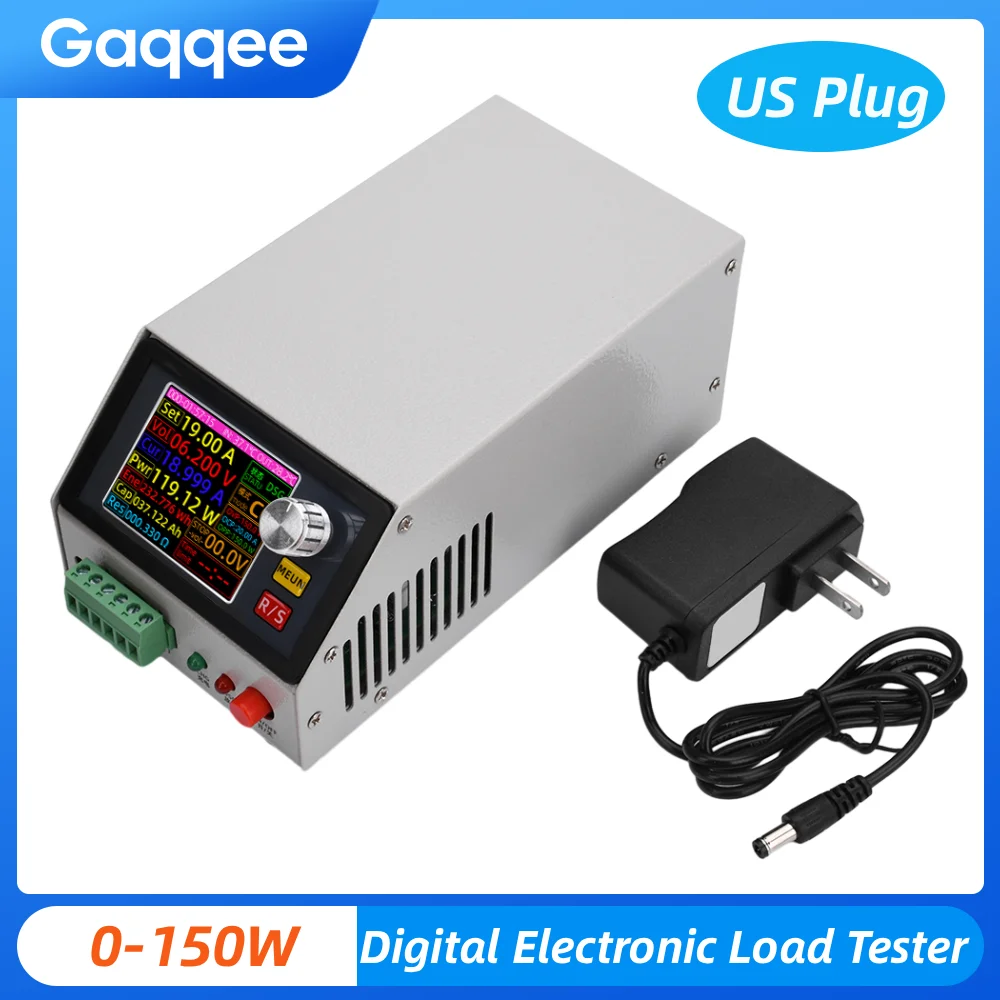 DC12V 20A 150W Digital Battery Tester With Color Screen Electronic Load Tester Overvoltage Protection Battery Capacity Tester
DC12V 20A 150W Digital Battery Tester With Color Screen Electronic Load Tester Overvoltage Protection Battery Capacity Tester