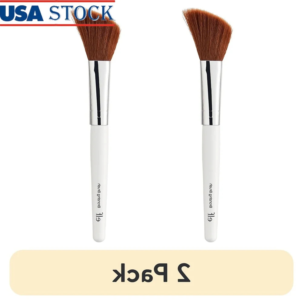 2 Pack Bronzing Brush Effortless Contouring Multi-Purpose Application Blush Powder High-Quality Vegan Cruelty-Free Angled
2 Pack Bronzing Brush Effortless Contouring Multi-Purpose Application Blush Powder High-Quality Vegan Cruelty-Free Angled