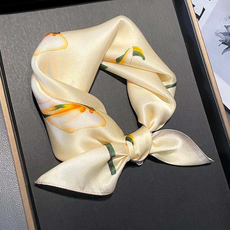 Women 100% Mulberry Real Silk Scarf 53cm Luxury Kerchief Spring Autumn Neckerchief Brand Chains & Horse Design Handbag Decorate
Women 100% Mulberry Real Silk Scarf 53cm Luxury Kerchief Spring Autumn Neckerchief Brand Chains & Horse Design Handbag Decorate