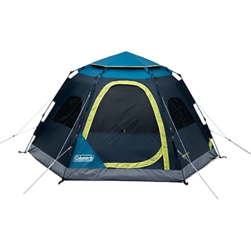 Coleman Camp Burst 4-Person Camping Tent, Umbrella-Style -Up Tent with 45s Easy Setup, Dark Room Option Available
Coleman Camp Burst 4-Person Camping Tent, Umbrella-Style -Up Tent with 45s Easy Setup, Dark Room Option Available