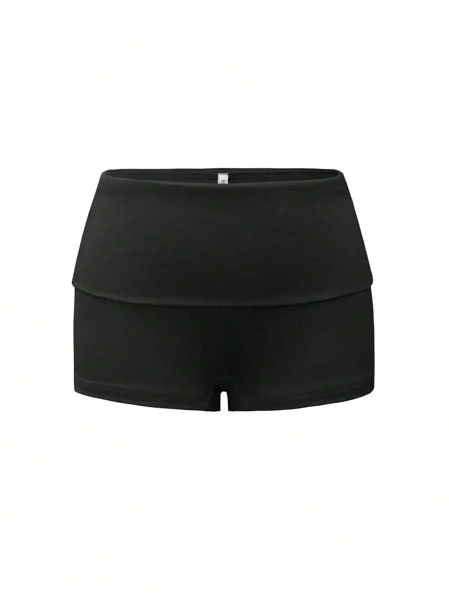 Women Solid Color Casual Fitted Low Waist Shorts Minimalist Style For Summer Beach Party Daily Wear
Women Solid Color Casual Fitted Low Waist Shorts Minimalist Style For Summer Beach Party Daily Wear
