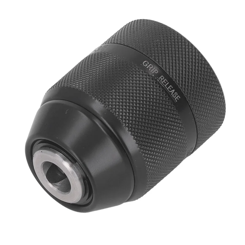 Self Tightening Drill Chuck 3/8-24UNF Mount Metal Keyless Chuck 0.8-10mm Clamping Range
Self Tightening Drill Chuck 3/8-24UNF Mount Metal Keyless Chuck 0.8-10mm Clamping Range