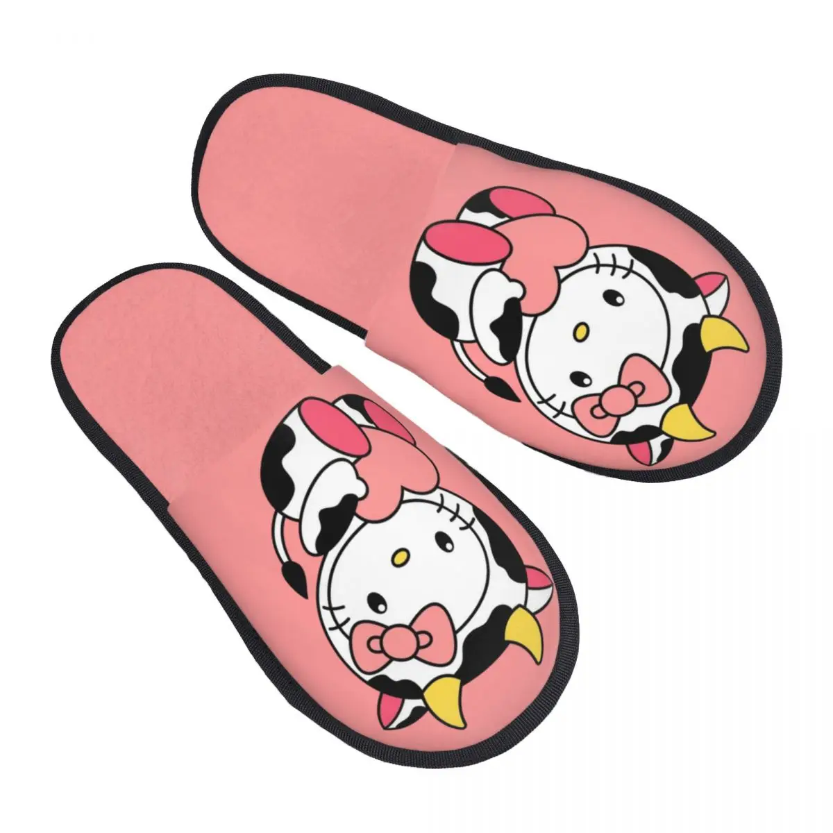 Изготовленные на заказ тапочки из пены с эффектом памяти Hello Kitty, женские мягкие теплые домашние тапочки
Изготовленные на заказ тапочки из пены с эффектом памяти Hello Kitty, женские мягкие теплые домашние тапочки
