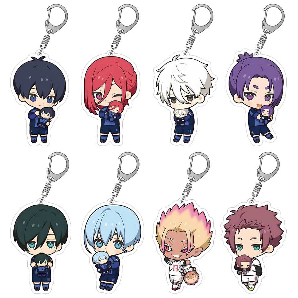 TV Anime Blue lock character Hyouma Chigiri Sae Itoshi Ryusei Shidou Hugging Series Acrylic keychain Toy new Bag pendant keyring
TV Anime Blue lock character Hyouma Chigiri Sae Itoshi Ryusei Shidou Hugging Series Acrylic keychain Toy new Bag pendant keyring