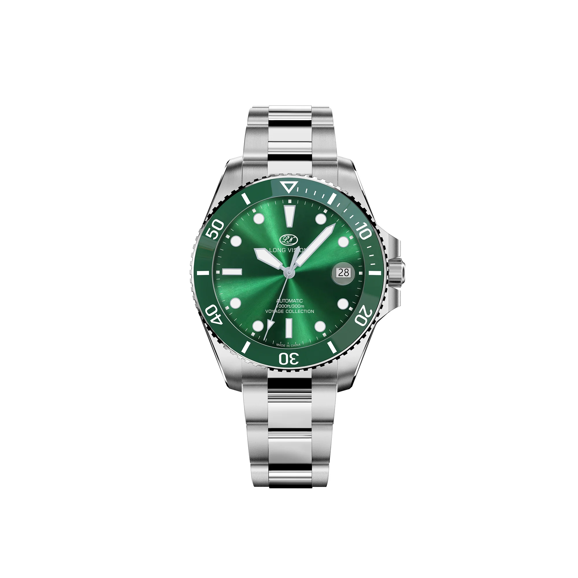 Long Vision Luxury Men Diver Mechanical Watch Swiss SW200 Automatic Movement Swiss Luminous Business Formal Wristwatch YH018L
Long Vision Luxury Men Diver Mechanical Watch Swiss SW200 Automatic Movement Swiss Luminous Business Formal Wristwatch YH018L