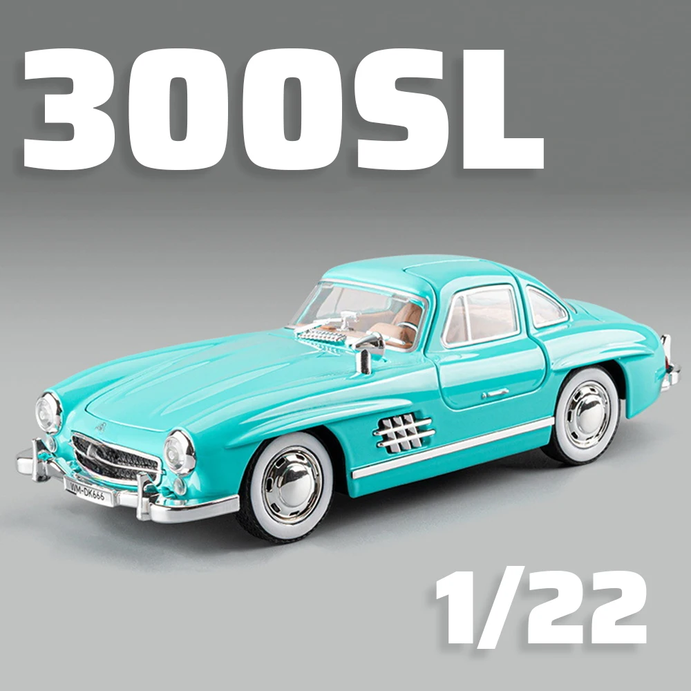 1:22 300SL V12 GT Cars Toys Alloy Models Doors Opened Miniature Vintage Car Wheel Pull Back Exquisite Interior Model Vehicles
1:22 300SL V12 GT Cars Toys Alloy Models Doors Opened Miniature Vintage Car Wheel Pull Back Exquisite Interior Model Vehicles