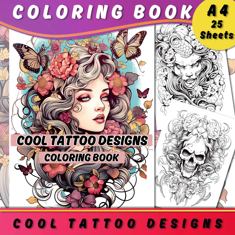 1pc, A4 Teen Coloring Book, Adult Coloring Book, 25 Different Patterns, 100gsm Thick Paper, Stress Relief, Birthday Gift
1pc, A4 Teen Coloring Book, Adult Coloring Book, 25 Different Patterns, 100gsm Thick Paper, Stress Relief, Birthday Gift