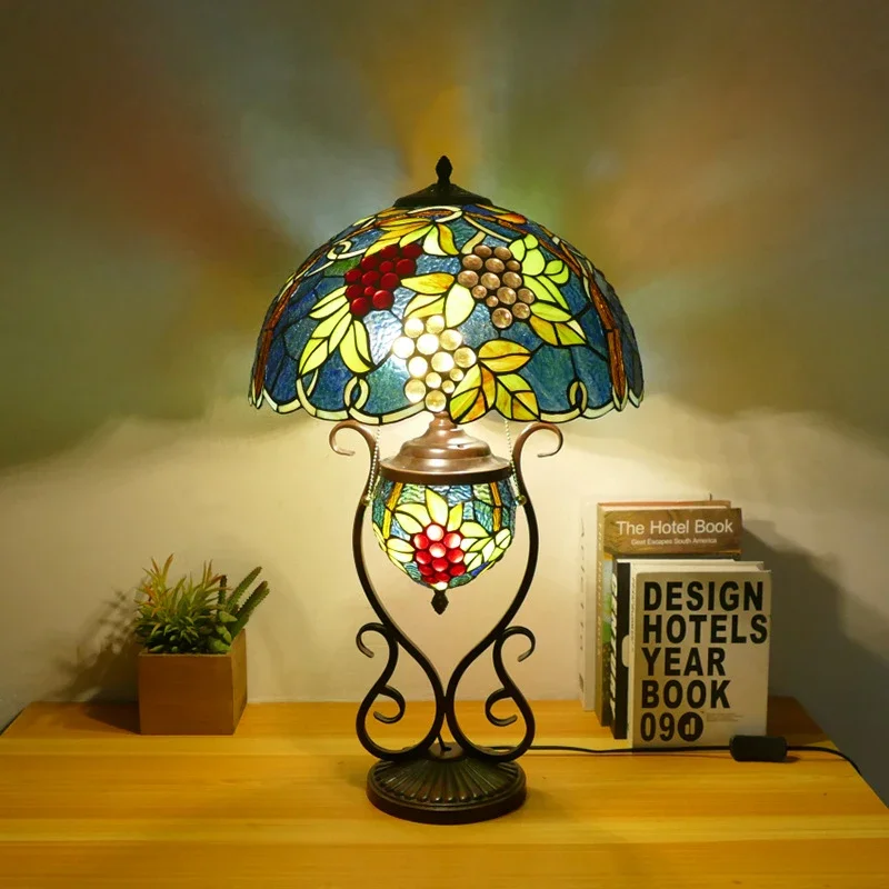 86LIGHT Tiffany Table Lamp American Retro Living Room Bedroom Lamp Luxurious Villa Hotel Stained Glass Desk Lamp
86LIGHT Tiffany Table Lamp American Retro Living Room Bedroom Lamp Luxurious Villa Hotel Stained Glass Desk Lamp