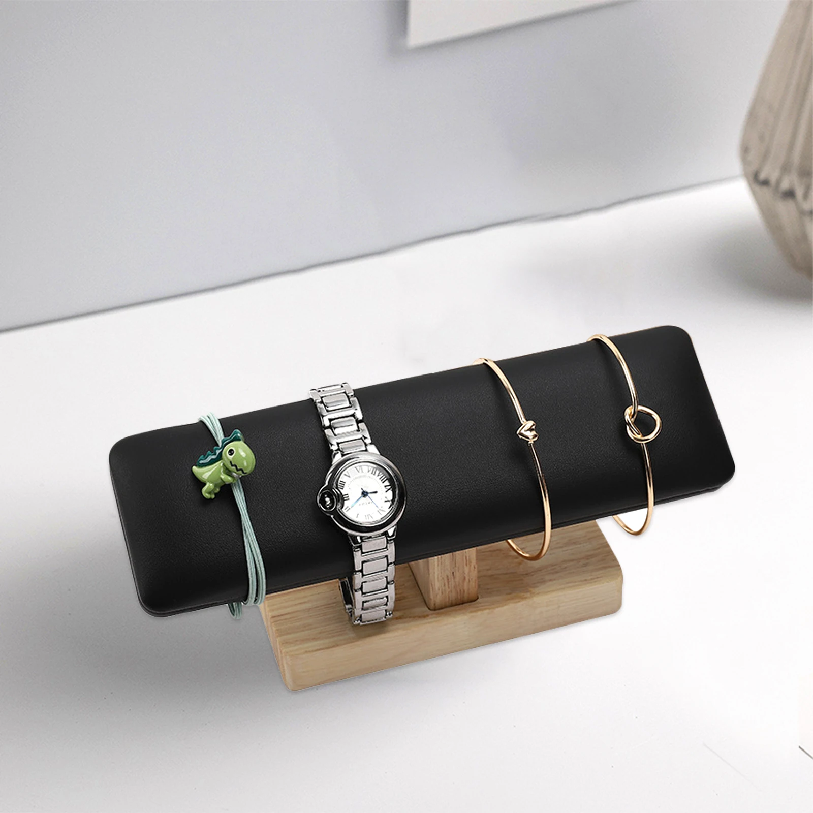 Jewelry Display Stand Bamboo Wood Practical Organizer for Bracelet Necklace Watch Display Jewelry Rack Bracelet Holder
Jewelry Display Stand Bamboo Wood Practical Organizer for Bracelet Necklace Watch Display Jewelry Rack Bracelet Holder