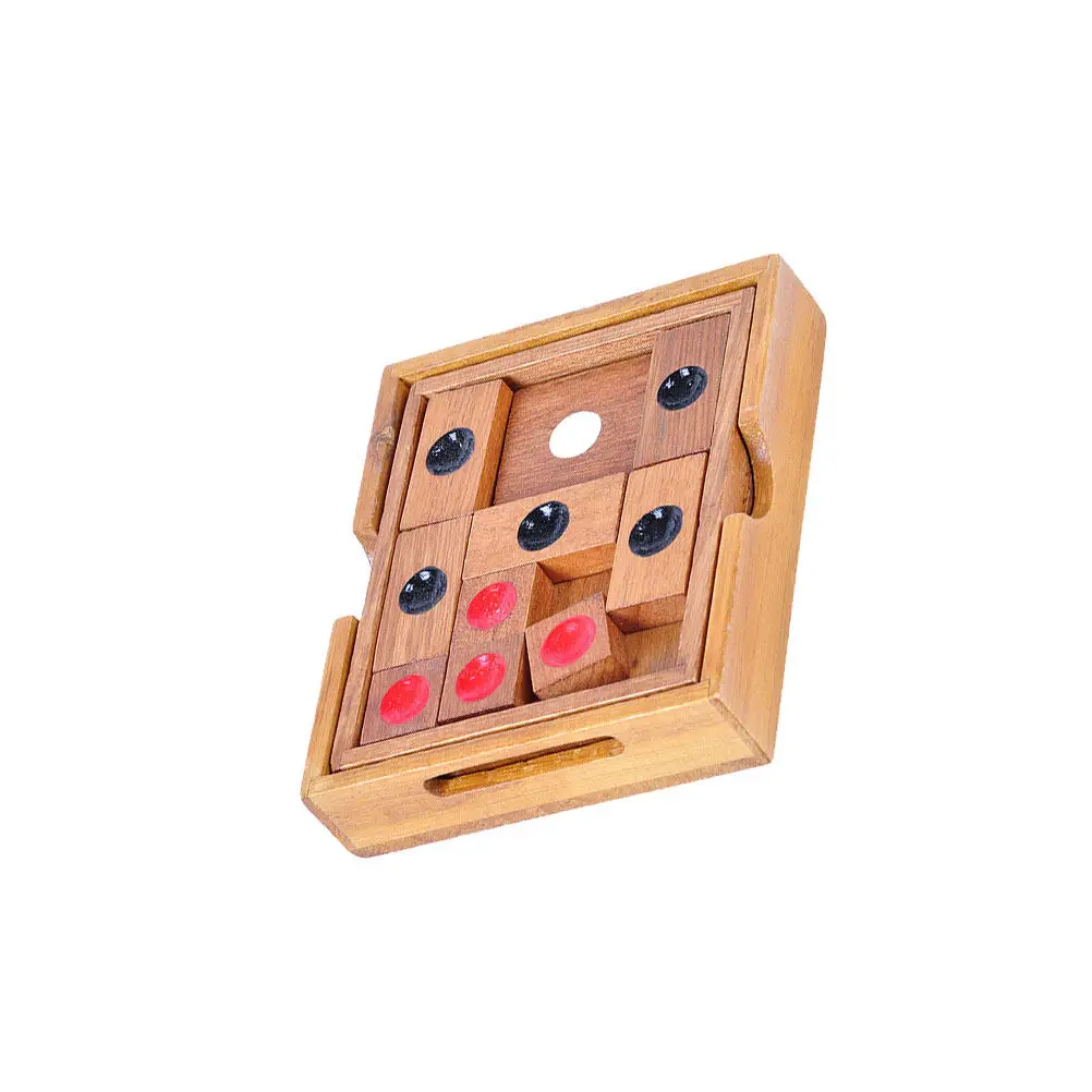 Hu Rong Puzzle Wooden Brain Teaser Game for Adults Challenge Unlock White Dot Through Small Hole Intellectual
Hu Rong Puzzle Wooden Brain Teaser Game for Adults Challenge Unlock White Dot Through Small Hole Intellectual