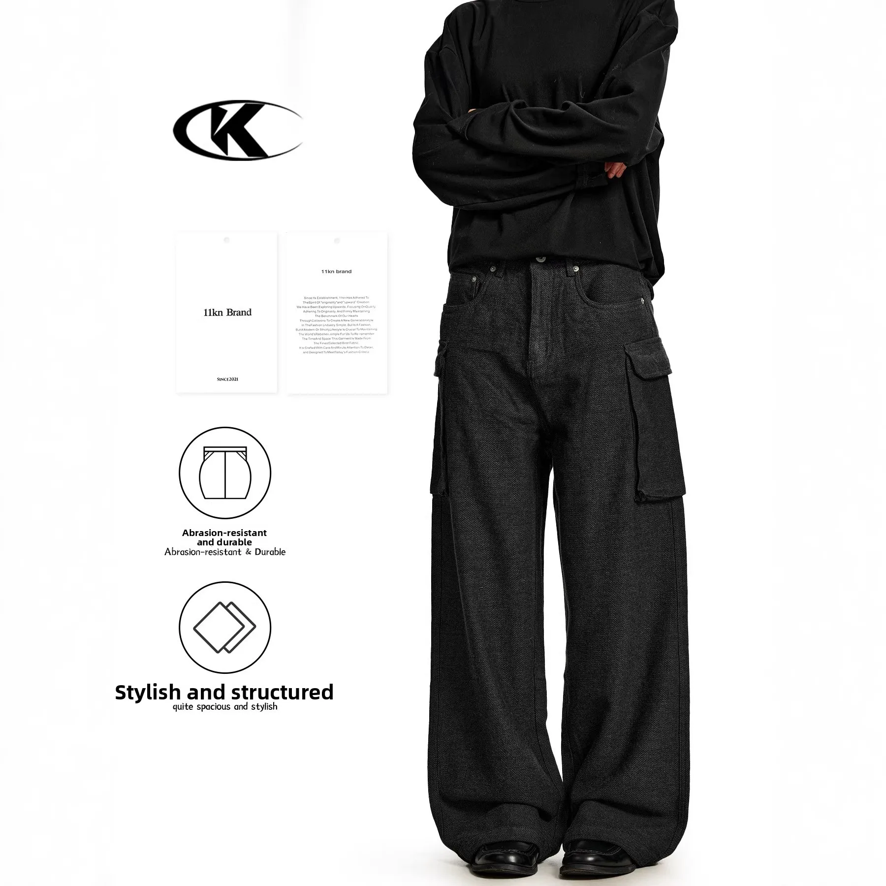 Американские свободные хлопковые рабочие брюки с множеством карманов, повседневные свободные леггинсы для мужчин, прямые брюки со средней талией
Американские свободные хлопковые рабочие брюки с множеством карманов, повседневные свободные леггинсы для мужчин, прямые брюки со средней талией