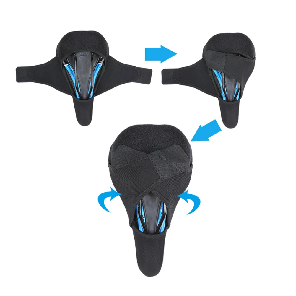 1Pcs Comfortable Breathable Bike Saddle Cushion Thickened Silicone Seat Shock Absorbing for Mountain Road Bikes
1Pcs Comfortable Breathable Bike Saddle Cushion Thickened Silicone Seat Shock Absorbing for Mountain Road Bikes