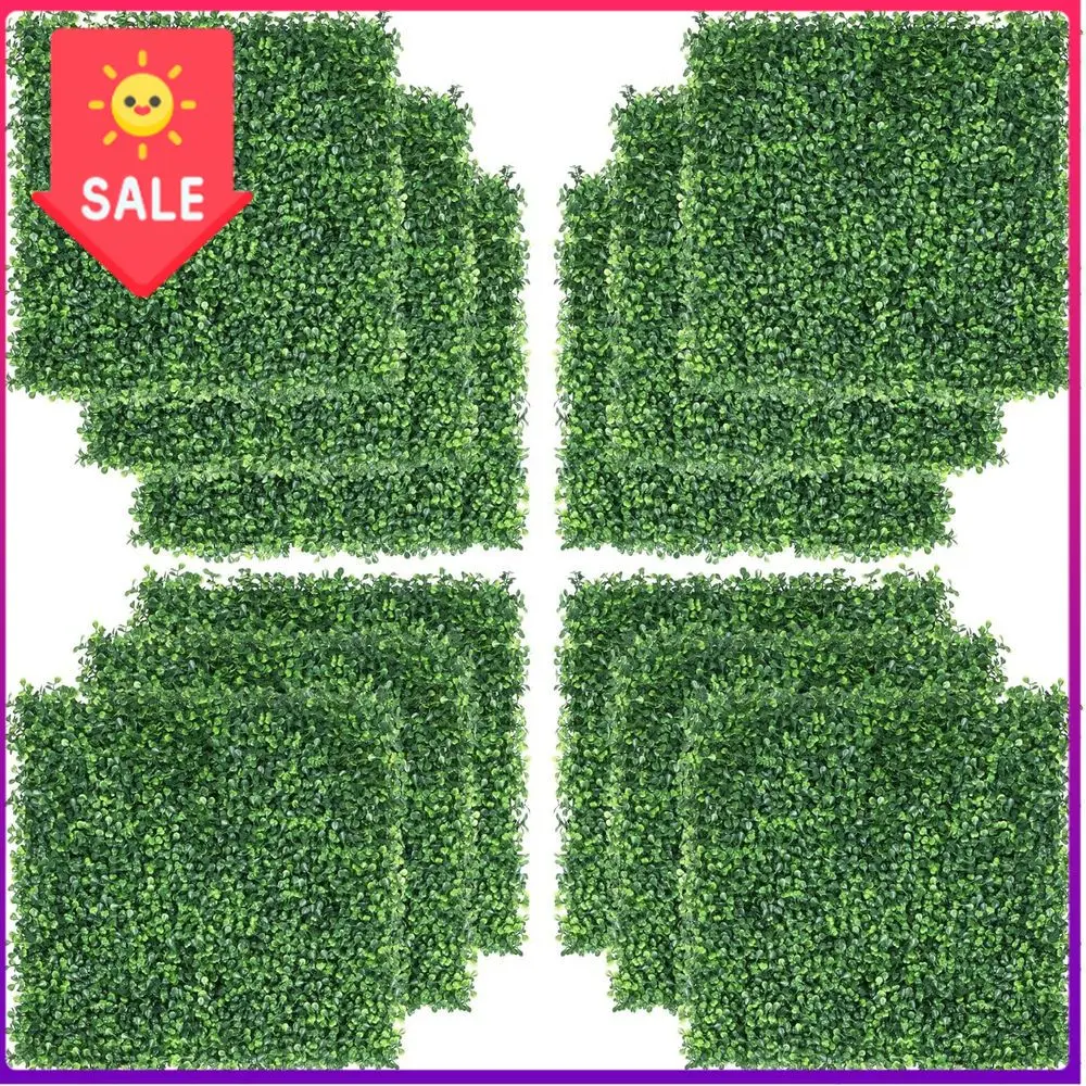 Бестселлер: Набор из 12 искусственных панелей из самшита 20x20 дюймов, для наружного и внутреннего использования, защита от УФ-излучения, зеленые растения
Бестселлер: Набор из 12 искусственных панелей из самшита 20x20 дюймов, для наружного и внутреннего использования, защита от УФ-излучения, зеленые растения