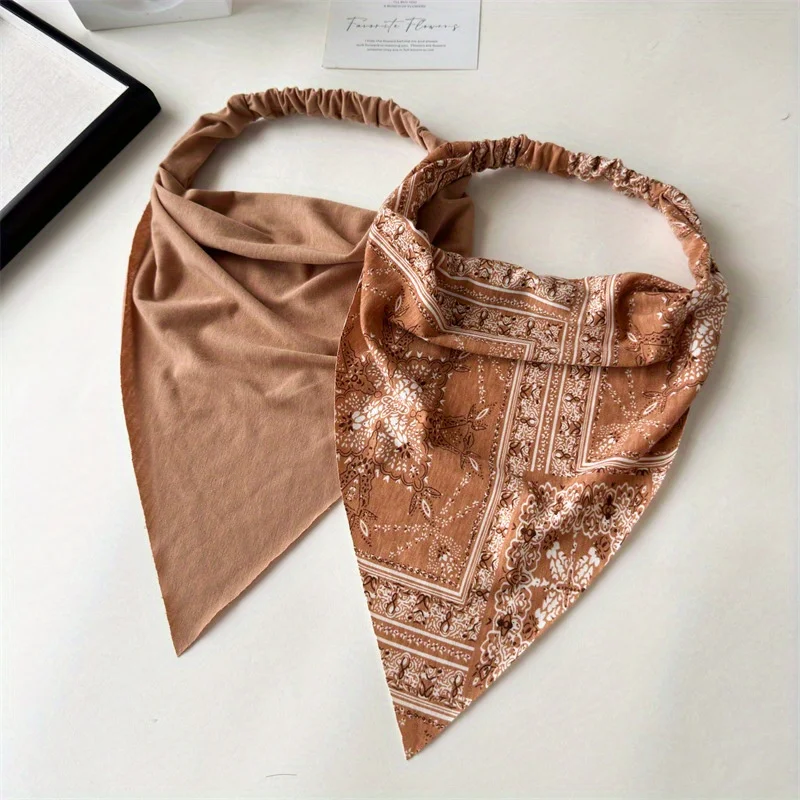 Богемная двухслойная треугольная повязка на голову с геометрическим принтом, легкая, дышащая, многофункциональная, для волос и шеи, для женщин
Богемная двухслойная треугольная повязка на голову с геометрическим принтом, легкая, дышащая, многофункциональная, для волос и шеи, для женщин