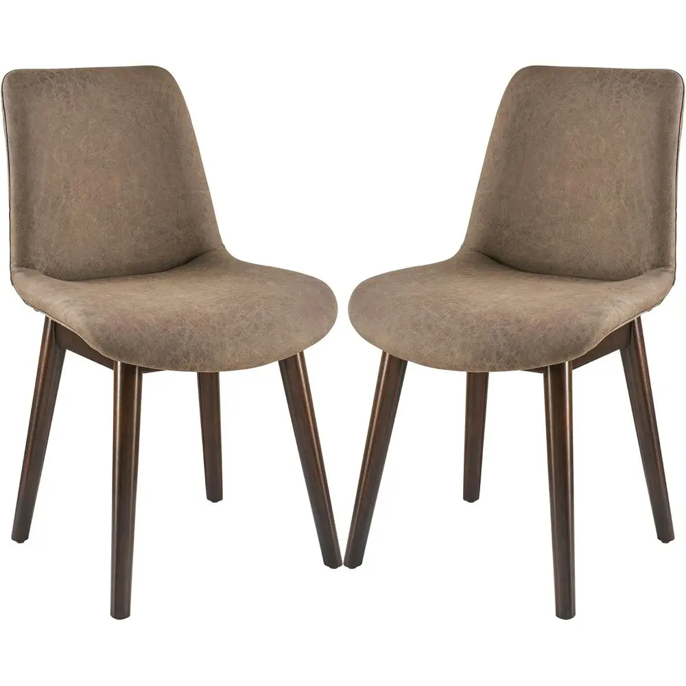 2 Century-Style Dining Chairs, Matte Leather Upholstery, Solid Wood, Suitable for Kitchen, Dining Room, Living Room, Bedroom, Ou
2 Century-Style Dining Chairs, Matte Leather Upholstery, Solid Wood, Suitable for Kitchen, Dining Room, Living Room, Bedroom, Ou