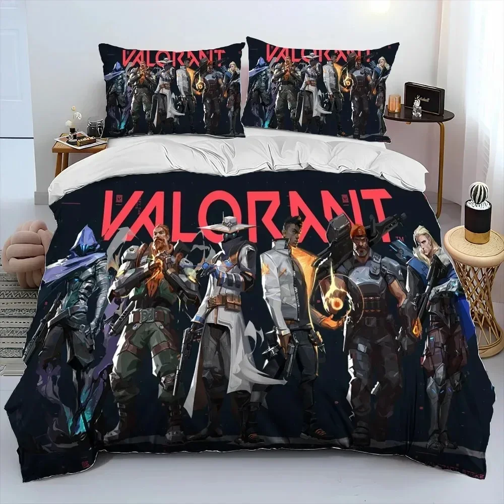 3D VALORANT Game Gamer Cartoon Comforter Bedding Set,Duvet Cover Bed Set Quilt Cover Pillowcase,king Queen Size Bedding Set Kids
3D VALORANT Game Gamer Cartoon Comforter Bedding Set,Duvet Cover Bed Set Quilt Cover Pillowcase,king Queen Size Bedding Set Kids