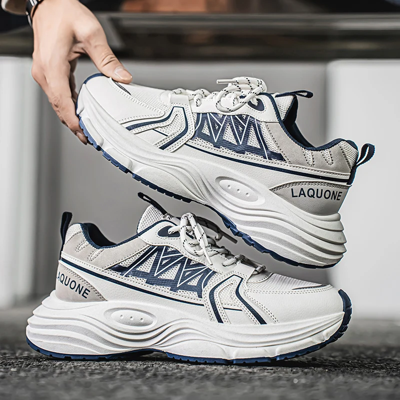 2026 Spring New Casual Sports Low cut Breathable Casual Fashion Trend Thick soled Comfortable Men's Shoes
2026 Spring New Casual Sports Low cut Breathable Casual Fashion Trend Thick soled Comfortable Men's Shoes